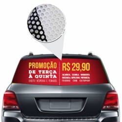 Adesivo Microperfurado M²