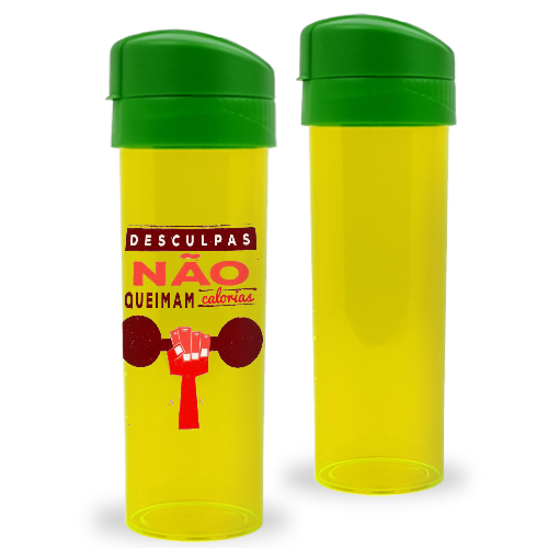 Garrafa Slim Fit | 540ml | Verde Neon