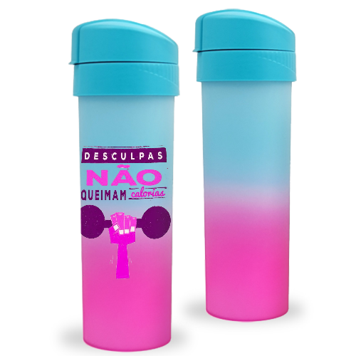 Garrafa Slim Fit | 540ml | Tiffany e Rosa