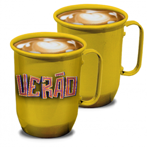 Caneca de Alumínio | 500ml | Cores