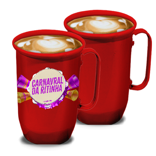 Caneca de Alumínio | 800ml Cores