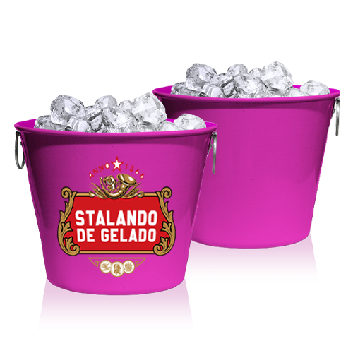 Baldes de Alumínio | 9L | Rosa Pink