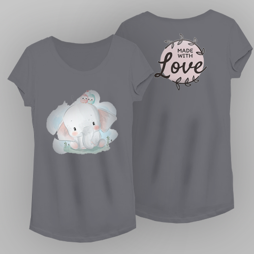 Baby Look Long Stonada Premium | Pink