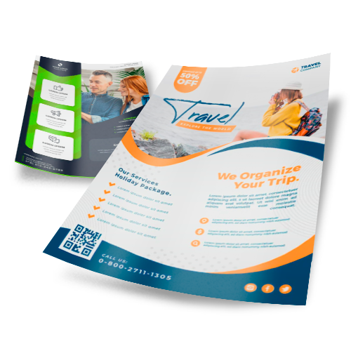 Folheto 150g | 28x40cm | 4/4 | UV 1/1