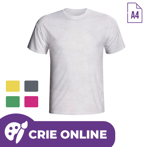 *Crie Online!* | Camisa Premium | A3