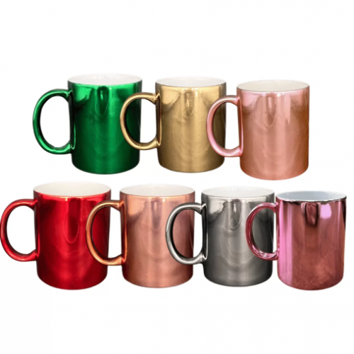 Caneca Cromada - 325ml - Cores