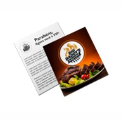 Mini Cartão 300g | 4/1 / UV 1/1