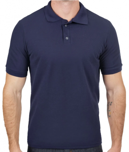 Camisa polo com bordado ou DTF