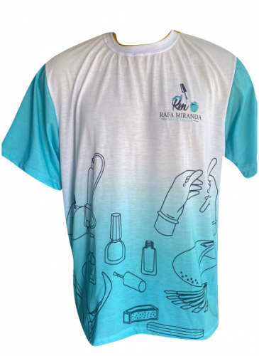 Camisa Com Manga Sublimática