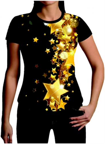 Camisa Babylook Sublimática