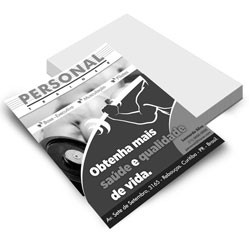 Folheto Offset 75g | 20x28cm | 1/0