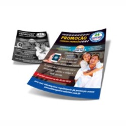 Folheto Offset 90g | 21x30cm | 4/1