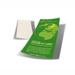 Folheto Reciclado 90g | 10x21cm | 4/0