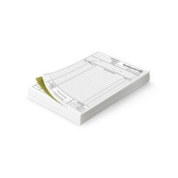 Bloco | 15x21cm | 1/0  |  50x2
