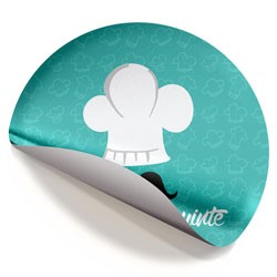 Vinil Adesivo Brilho SRA3 Com Corte Contorno