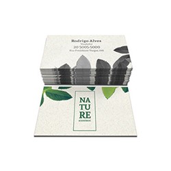 Cartão Reciclado | 4/1 | Sem Verniz