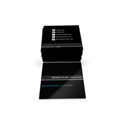 Mini Cartão 250g | 4/1 | UV 1/0