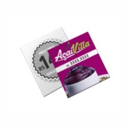 Mini Cartão 300g | 4/1 | UV 1/0